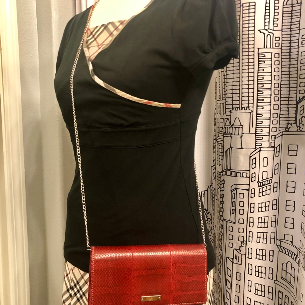 Authentic Gucci Python Leather Wallet On Chain - image 4